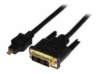 StarTech.com 2m Micro HDMI auf DVI Kabel - micro HDMI Typ-D / DVI-D Adapterkabel -