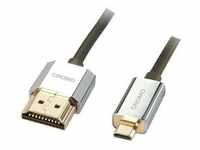 Lindy 1m HDMI/Micro HDMI - Kabel - Digital / Daten / Digital / Display / Video /