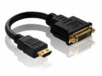 PureLink HDMI DVI Male connector / Schwarz PureInstall High Speed auf Portsaver
