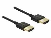 DeLOCK Slim Premium - HDMI mit Ethernetkabel - HDMI (M)