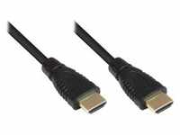 Good Connections® Anschlusskabel High-Speed-HDMI®-Kabel mit Ethernet, vergoldete