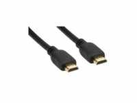 InLine® HDMI Kabel, HDMI-High Speed mit Ethernet, Stecker / Stecker, schwarz /...