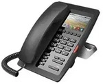 Fanvil H5, IP-Telefon, Schwarz, Kabelgebundenes Mobilteil, 16 MB, 8 MB, VxWorks
