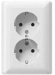 Gira Schuko-Doppelst.ds. rws-gl 078803