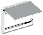 KEUCO Toilettenpapierhalter PLAN offene Form, mit Ablage verchromt