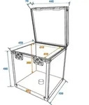 Transportcase f&uuml;r Spiegelkugel 40cm (31000430)