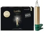 Krinner Lumix SuperLight Metallic 6er Erweiterungs-Set Kabellose Christbaumkerzen