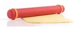 Verstellbare Teigrolle, ca. 41 cm, rot