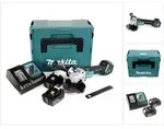 Makita DGA 513 RMJ Akku Winkelschleifer 18V 125mm Brushless + 2x Akku 4,0Ah +