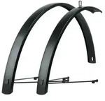 "SKS Trekkingbleche 28" EDGE AL 56 56mm, Aluminium, schwarz, 2-teilig (1 Set)"