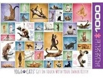 Eurographics 6000-0953 - Yoga Katzen, Puzzle Get In Tough With Your Inner Kitty,