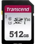 Transcend Premium 300S SDXC-Karte 512 GB Class 10, UHS-I, UHS-Class 3, v30 Video