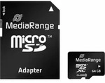 MEDIARANGE Flash-Speicherkarte (microSDXC-an-SD-Adapter inbegriffen)