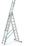 Mehrzweckleiter Skymaster X 3x9 Sprossen L.2,7-6,7m Arbeits-H.7,45m Alu. Zarges