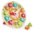 Hape - Steckpuzzle Uhr, 13 Teile