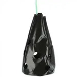 HayBag - 15 seitliche L&ouml;cher - gro&szlig; - 195 Liter - Kunststoff - schwarz