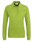 HAKRO Damen Longsleeve-Poloshirt MIKRALINAR&reg; kiwi, XS