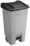 Helit M&uuml;lleimer 120.0 l grau schwarz