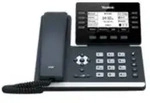 Yealink SIP-T53 Schnurgebundenes Telefon, VoIP LC-Display Punktmatrix Mono Schwarz