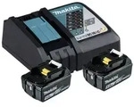 Makita 197570-9 BL1850B + DC18RC Werkzeug-Akku und Ladeger&auml;t 18 V 5 Ah Li-Ion