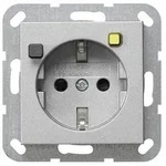 Gira FI-Schutz-Steckdose alu 267726