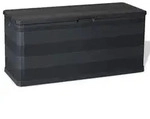 vidaXL Gartenbox Schwarz 117&times;45&times;56 cm
