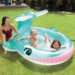 INTEX 57440NP - Planschbecken - Whale (201 x 196 x 91cm)