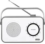 Silva Schneider M295TR Tischradio UKW Wei&szlig;