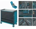 Wkz.wagen 179NXXL-7/340 B959xT518xH1020mm 600kg 7 Schubl.340-tlg.Stahlbl.HAZET