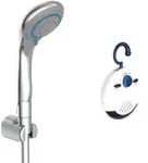 SHOWER&SWING Handbrause-Set, Chrom, mit Duschradio