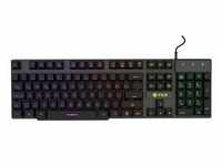 Gaming Deluxe IKG-446: Inca Tastatur – Dreifarbige LED-Hintergrundbeleuchtung