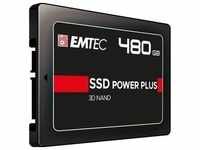 EMTEC X150 Power Plus 3D NAND - 480 GB SSD - intern - 2.5" (6.4 cm)