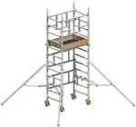Fahrger&uuml;st SoloTower Arbeits-B750xL1130mm Alu.Ger&uuml;sth&ouml;he 3370mm 2 kN/m2 LAYHER