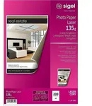 SIGEL Fotopapier LP343 DIN A3 hochgl&auml;nzend 135 g/qm 200 Blatt