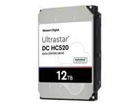 ULTRASTAR DC HC520 SATA 12TB Western Digital, Festplatte, 3,5 Zoll, SATA 6Gb/s, 12TB,