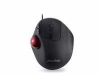 Perixx PERIMICE-517, Ergonomische Trackball Maus, USB-Kabel, schwarz Eingabe /