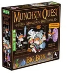 Munchkin Quest Big Box Spieleranzahl: 2-4 2te Edition, Strategieschaftsspiel,