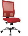 Topstar B&uuml;rostuhl Nito, PRONETSYT31 rot, alu Stoff