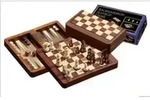 Philos 2517 - Reise-Schach-Backgammon-Dame-Set