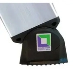 Aluminium-Podestleiter fahrbar, klappbar,schmal, 10 Stufen