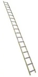 Euroline Holz/Alu Dachdeckerleiter 18 Sprossen