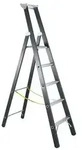 Zarges Schwerlaststehleiter 41146 | 1x4 Sprossen, AH 3,10m