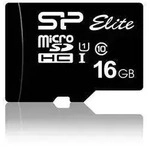 Silicon Power Elite microSDHC-Karte 16 GB Class 10, UHS-I inkl. SD-Adapter