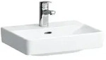 LAUFEN Handwaschbecken PRO S Spezialausf 450x340mm o &Uuml;L o HL wei&szlig;