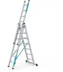 Mehrzweckleiter Skymaster X 3x7 Sprossen 2,2-5m Arbeits-H.5,8m Alu. Zarges