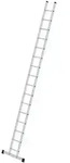 Munk Sprossen-Anlegeleiter 350 mm breit mit Standard-Traverse 16 Sprossen