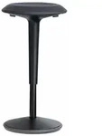 Sedus Stoll se:fit, Gepolsterter Sitz, Schwarz, Schwarz, 365 mm, 365 mm, 53 cm