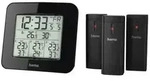 Hama EWS-Trio - Wetterstation - kabellos - Schwarz