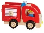Feuerwehr 16,7 x 9,1 x 10,5 cm, Holz, per St&uuml;ck