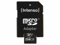 Intenso Premium - Flash-Speicherkarte (microSDXC-an-SD-Adapter inbegriffen)